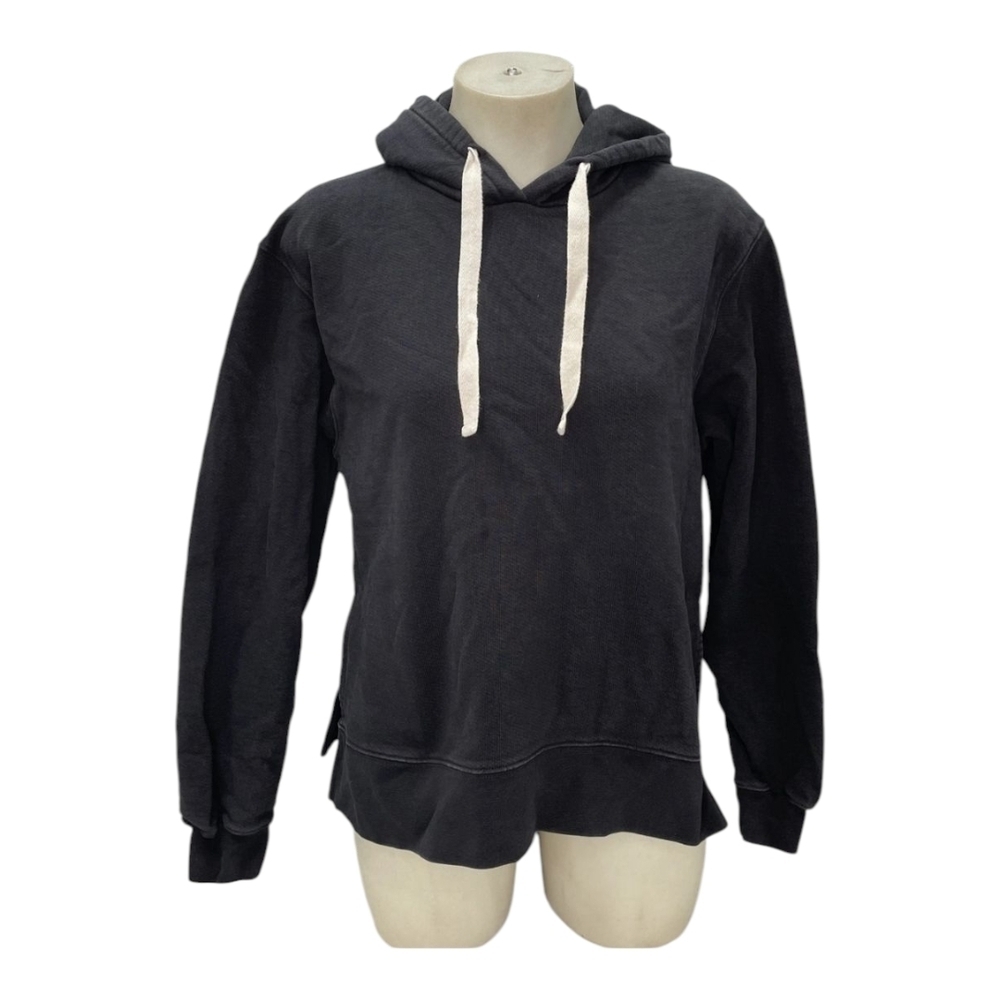 Proenza Schouler Oversized Women's Hoodie Drawstring Pullover Size XS Black